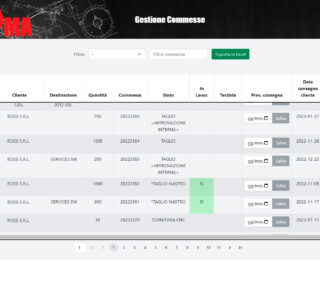 Il Nuovo Portale per la gestione delle commesse delle Lavorazioni CNC - Amma Spa