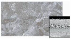 Zincatura a caldo aspetto della superficie ad infiorescenza